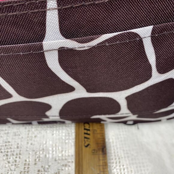 Rockland Brown Cow Print Canvas Carry-On Tote Travel Bag Weekender Overnight - Picture 11 of 11